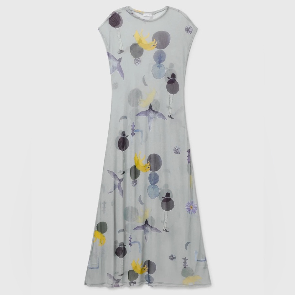 Silk Laundry Silk Mesh Dress Protection